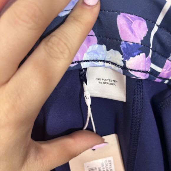 Peter Millar Performance Alice Petal Hem Picnic Floral Golf Skort NEW Medium - Picture 12 of 15